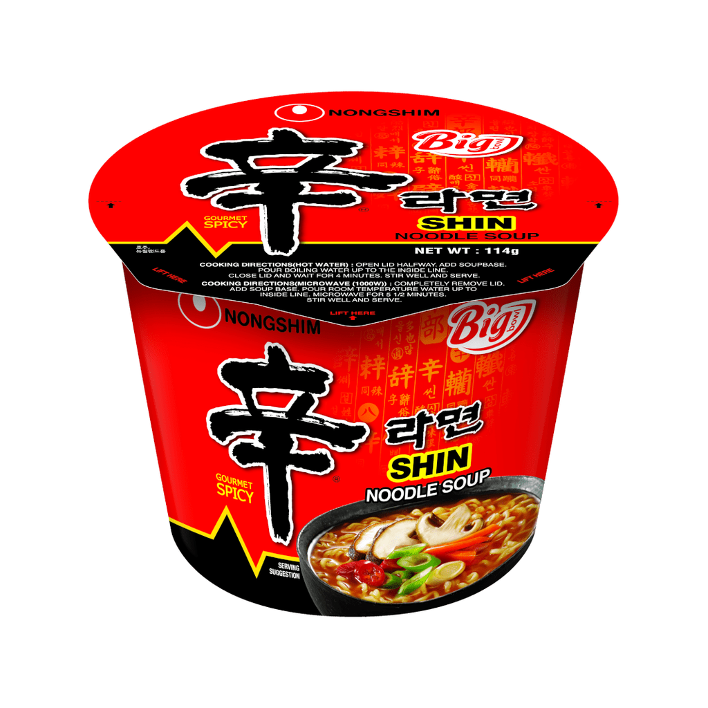 Nongshim Big Bowl Shin Ramyun 114g - Golden Buffalo Grocery Store