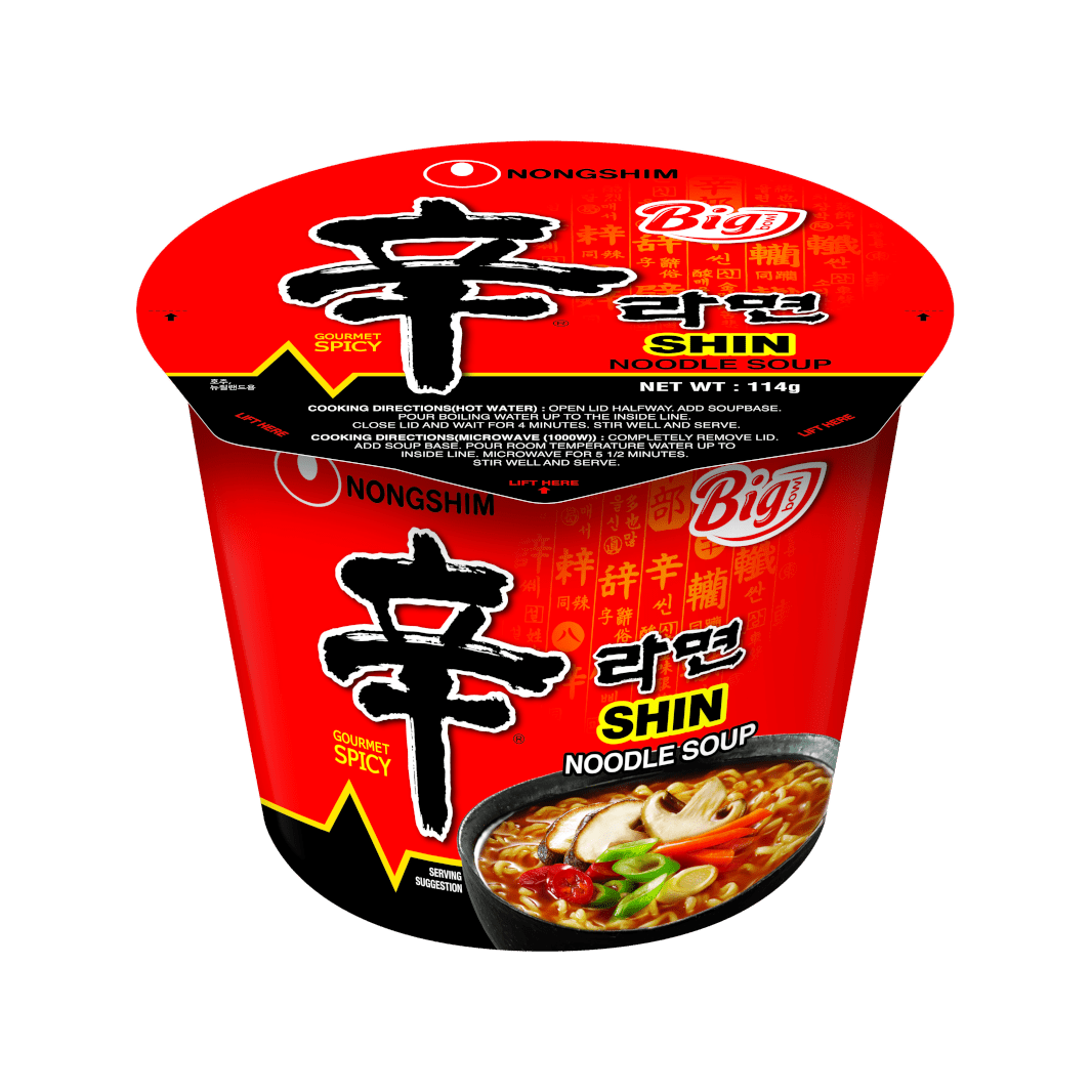 Nongshim Big Bowl Shin Ramyun 114g - Golden Buffalo Grocery Store