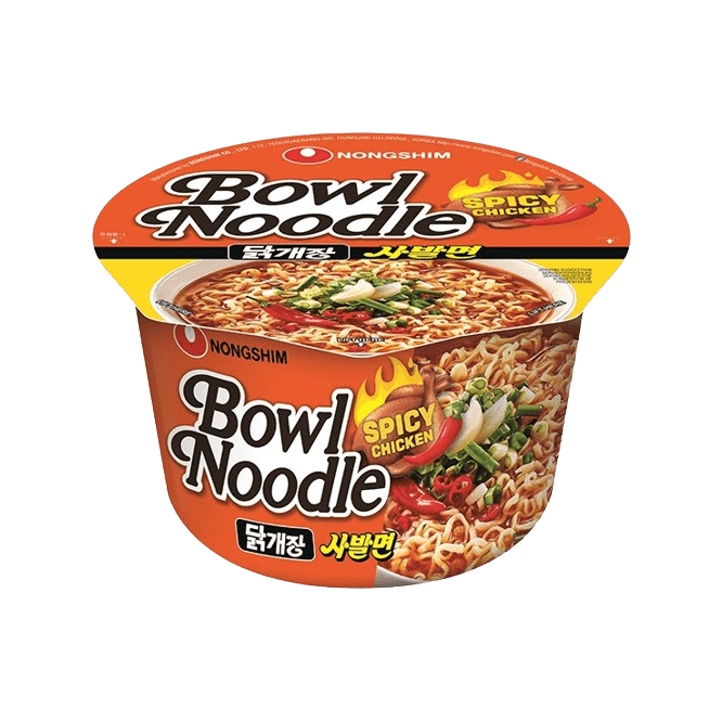 Nongshim Bowl Noodle Chicken 100g - Golden Buffalo Grocery Store