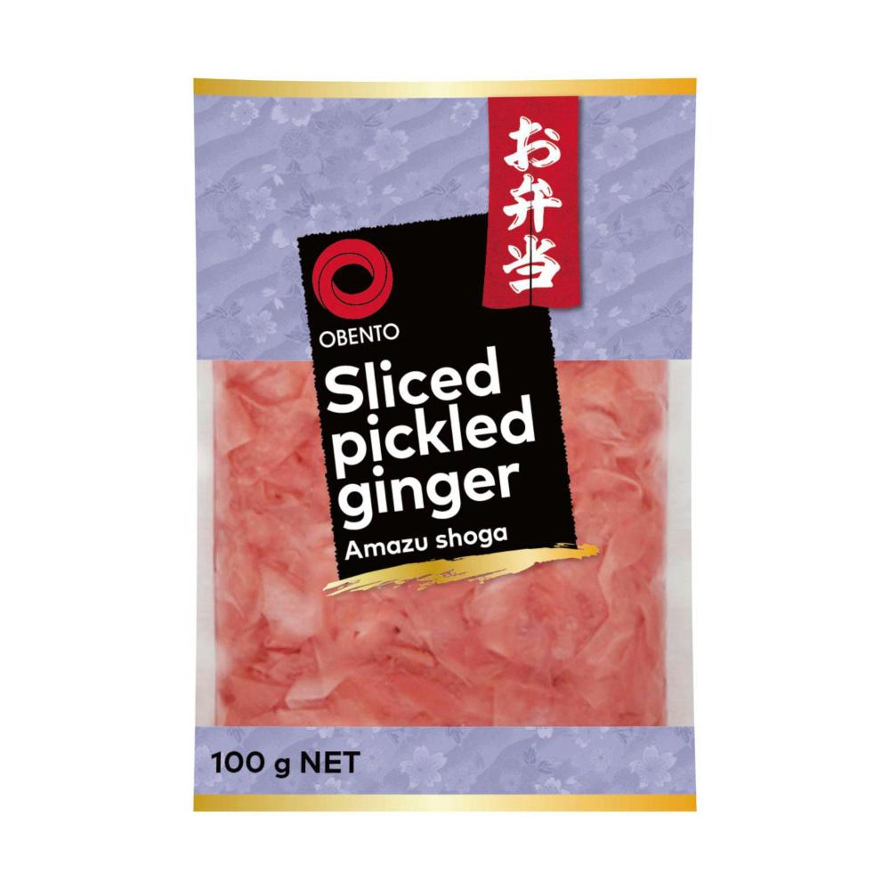 Obento Sliced Pickled Ginger 100g - Golden Buffalo Grocery Store