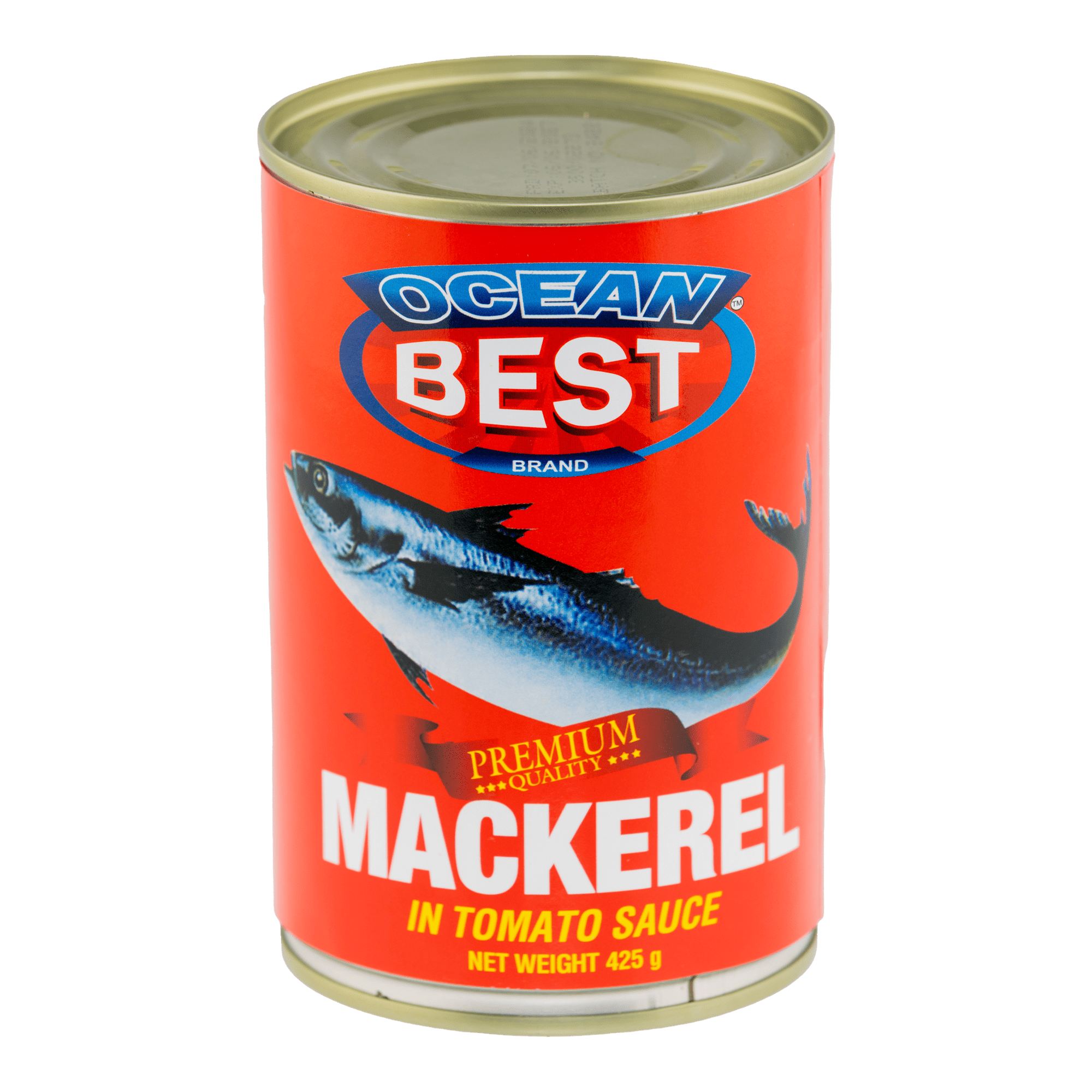 Ocean Best Mackerel in Tomato Sauce 425g - Golden Buffalo Grocery Store