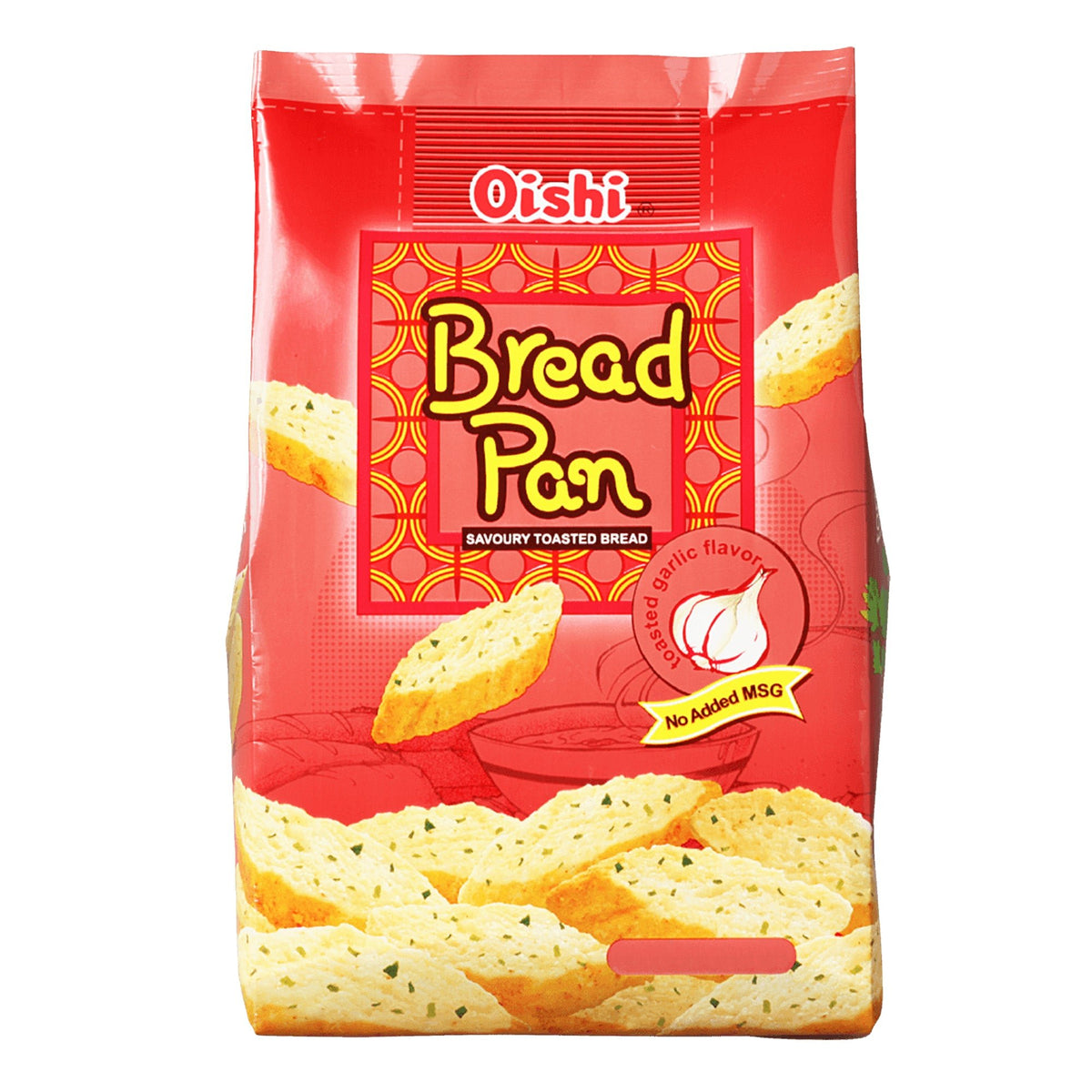 Oishi Bread Pan - Toasted Garlic 42g - Golden Buffalo Grocery Store