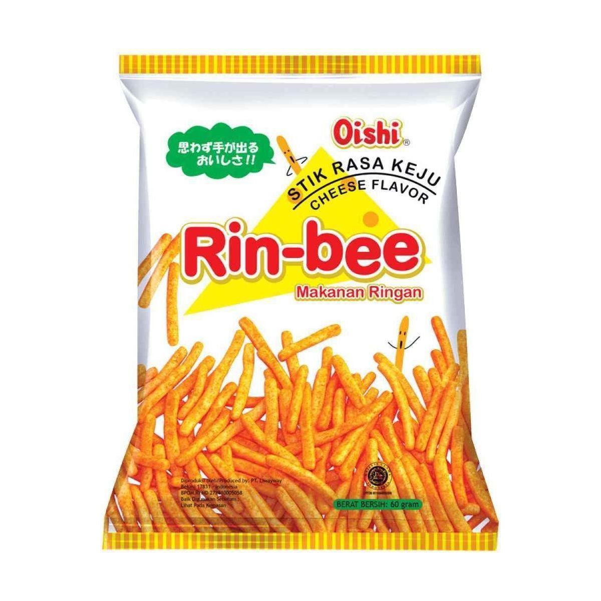 Oishi Kornies Rin Bee Cheese Flavor 60g - Golden Buffalo Grocery Store