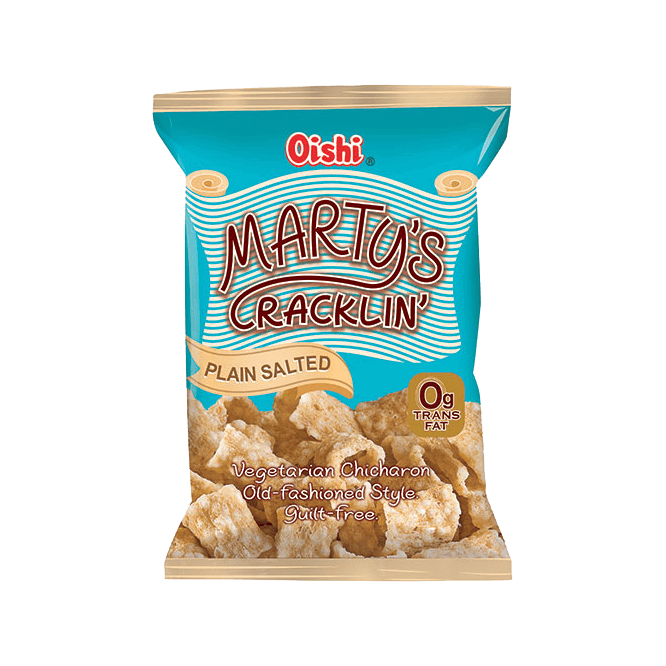 Oishi Marty's Cracklin', Plain Salted 90g - Golden Buffalo Grocery Store