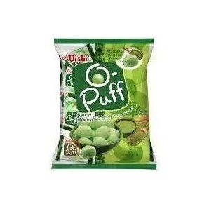 Oishi O - Puff Matcha Cream Filled 84g - Golden Buffalo Grocery Store