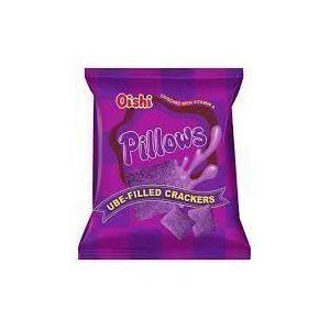 Oishi Pillows Ube Filled Crackers 38g - Golden Buffalo Grocery Store