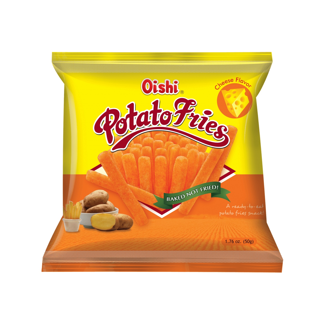 Oishi Potato Fries - Cheese - Golden Buffalo Grocery Store