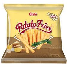 Oishi Potato Fries, Plain Salted 50g - Golden Buffalo Grocery Store