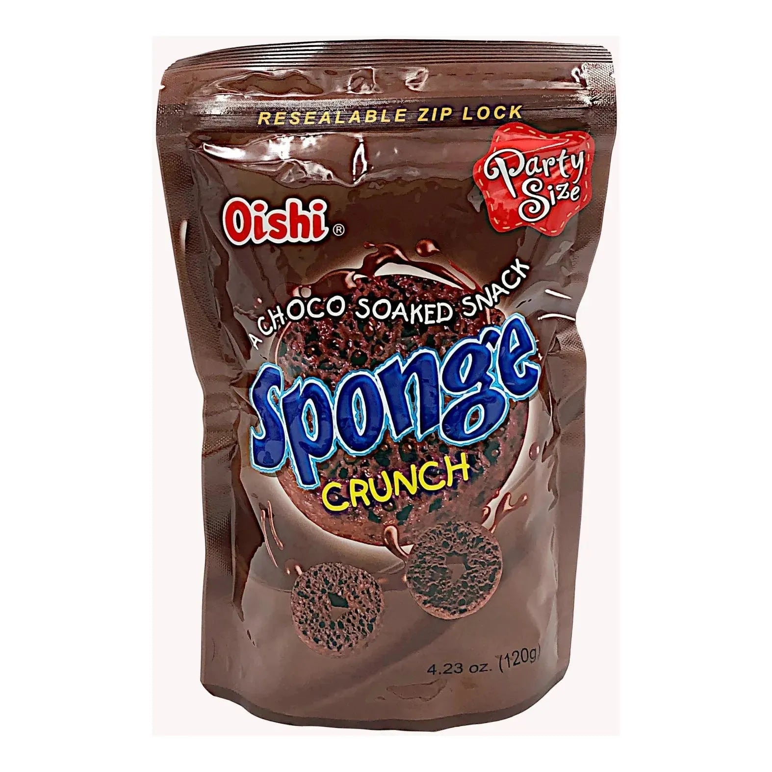 Oishi Sponge Crunch Chocolate 100g - Golden Buffalo Grocery Store