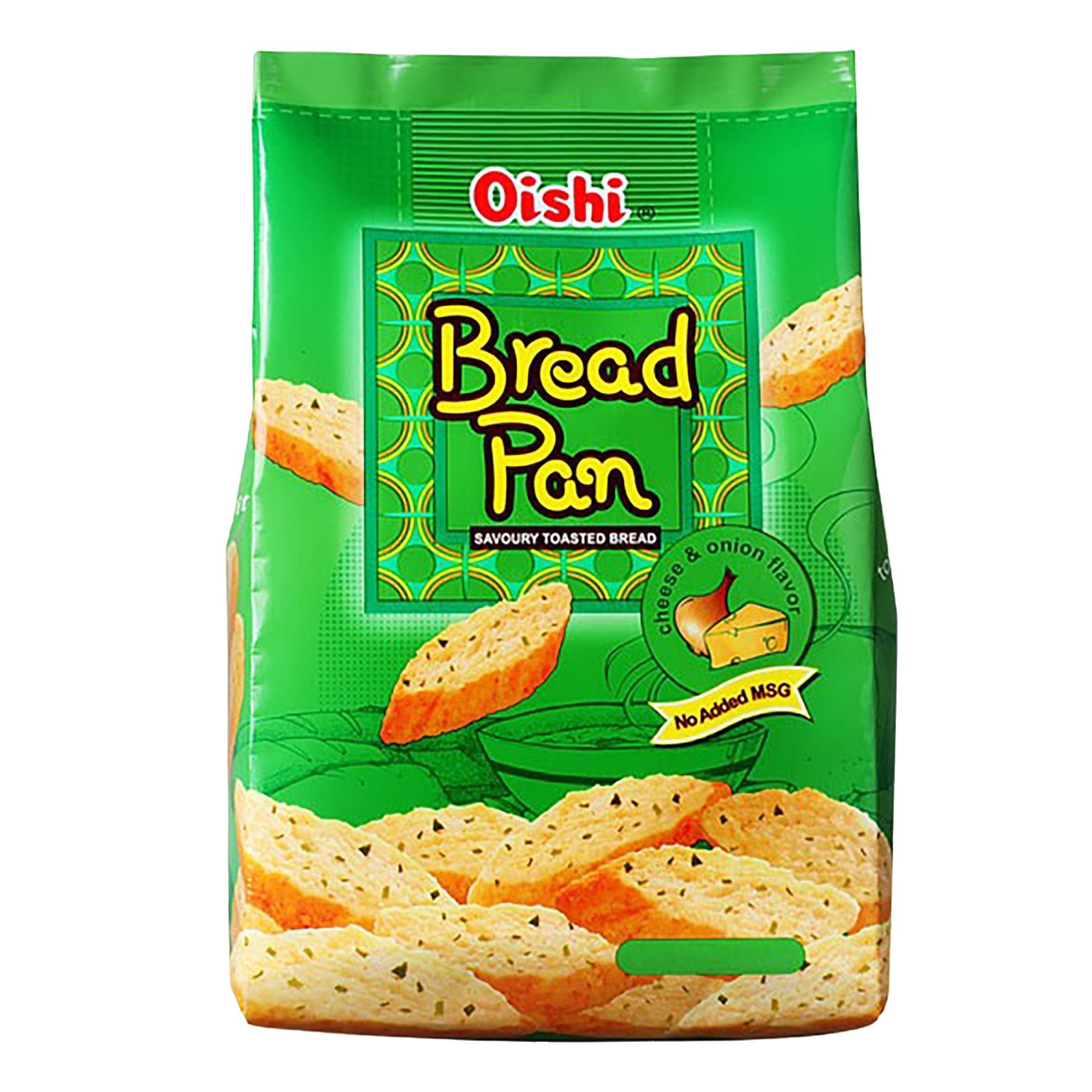 Oishi Toasted Bread Pan - Cheese & Onion - Golden Buffalo Grocery Store