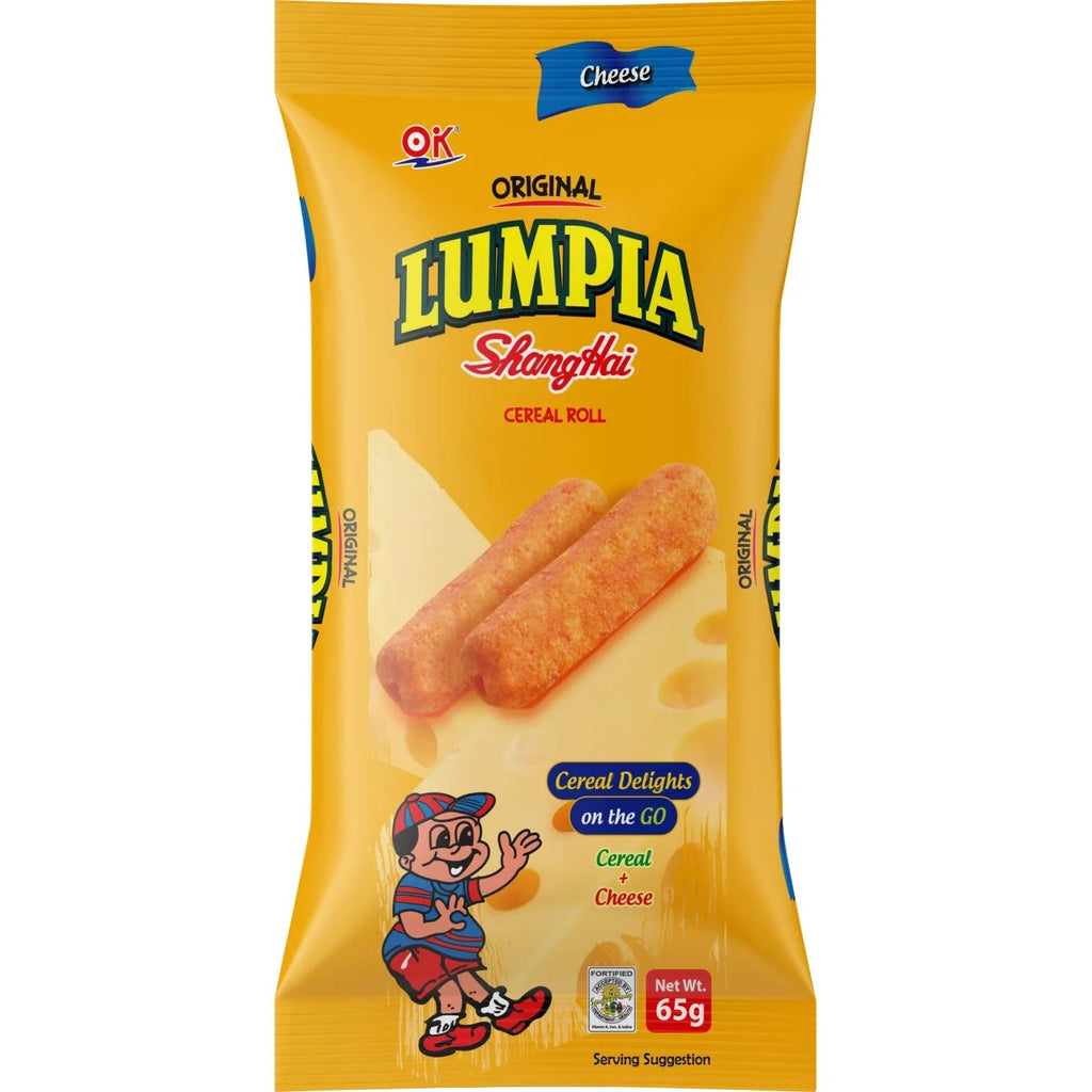 OK Original Lumpia Shanghai Cereal Roll 65g - Cheese - Golden Buffalo Grocery Store