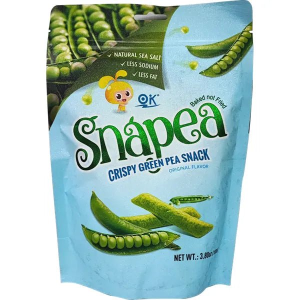 OK Snapea Crispy Green Pea Snack 108g - Original - Golden Buffalo Grocery Store