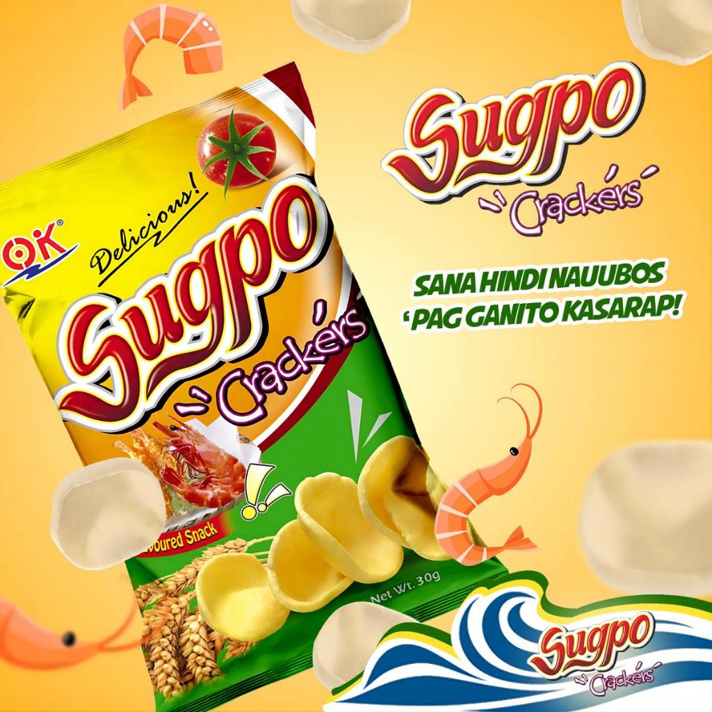 Ok Sugpo Crackers 100g - Tempura - Golden Buffalo Grocery Store