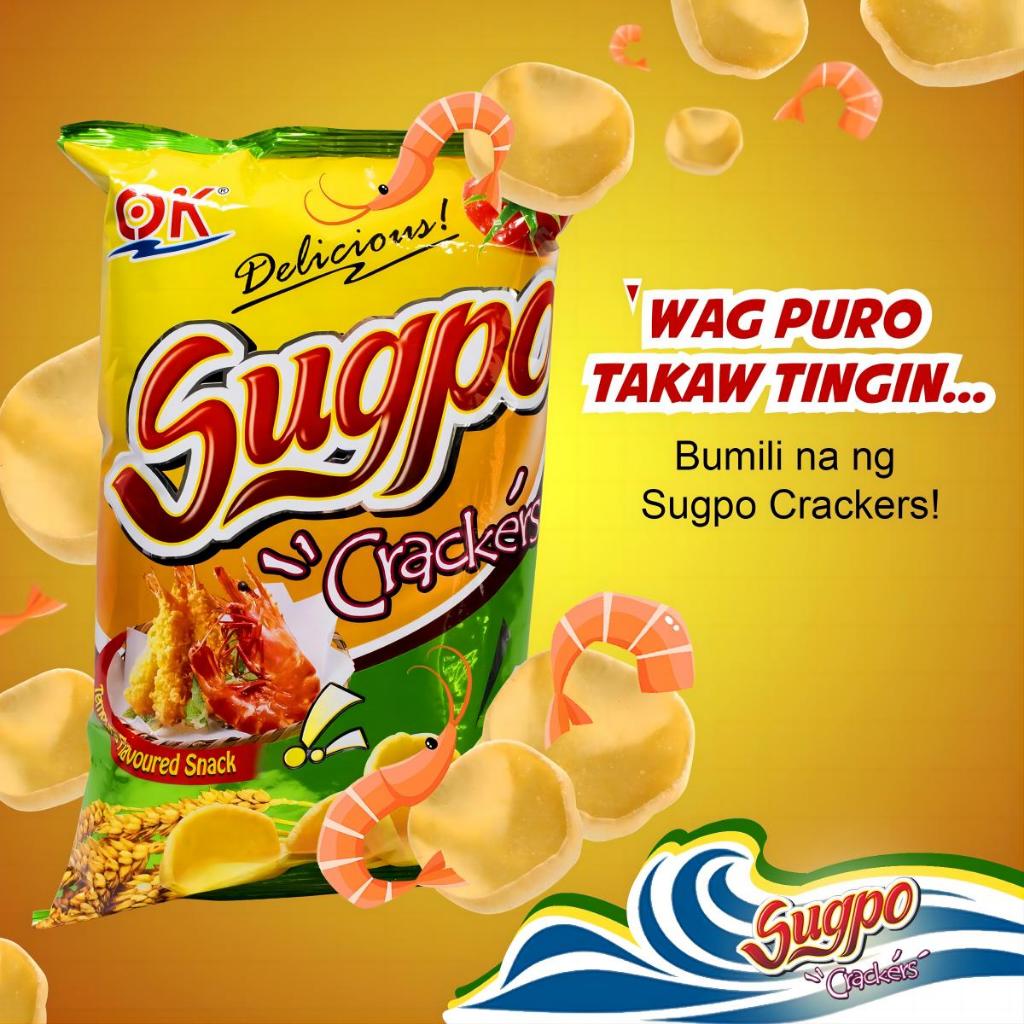 Ok Sugpo Crackers 100g - Tempura - Golden Buffalo Grocery Store