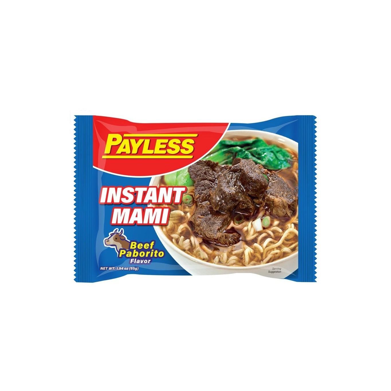 Payless Instant Mami Beef Paborito 55g - Golden Buffalo Grocery Store