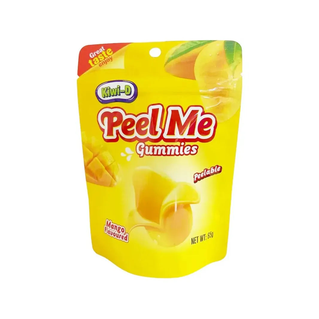 Peel Me Gummy Mango 65g - Golden Buffalo Grocery Store