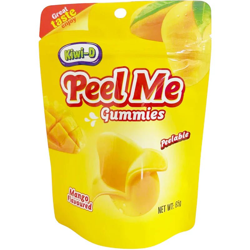 Peel Me Gummy Mango 65g - Golden Buffalo Grocery Store