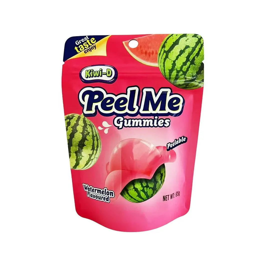 Peel Me Gummy Watermelon 65g - Golden Buffalo Grocery Store