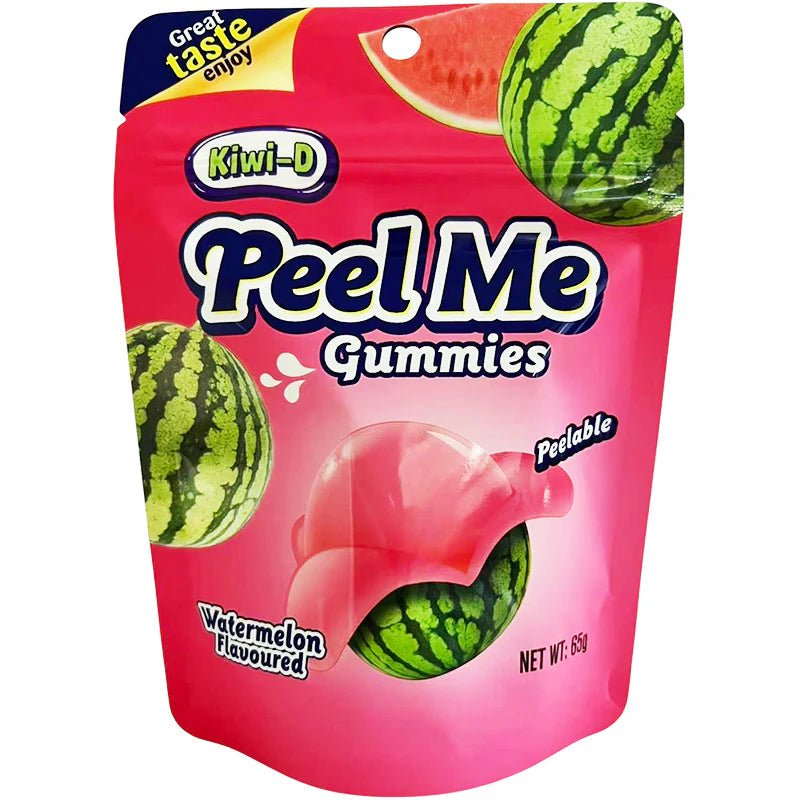 Peel Me Gummy Watermelon 65g - Golden Buffalo Grocery Store