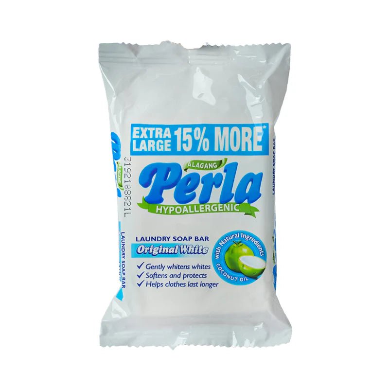 Perla Laundry Bar Soap 110g White - Golden Buffalo Grocery Store