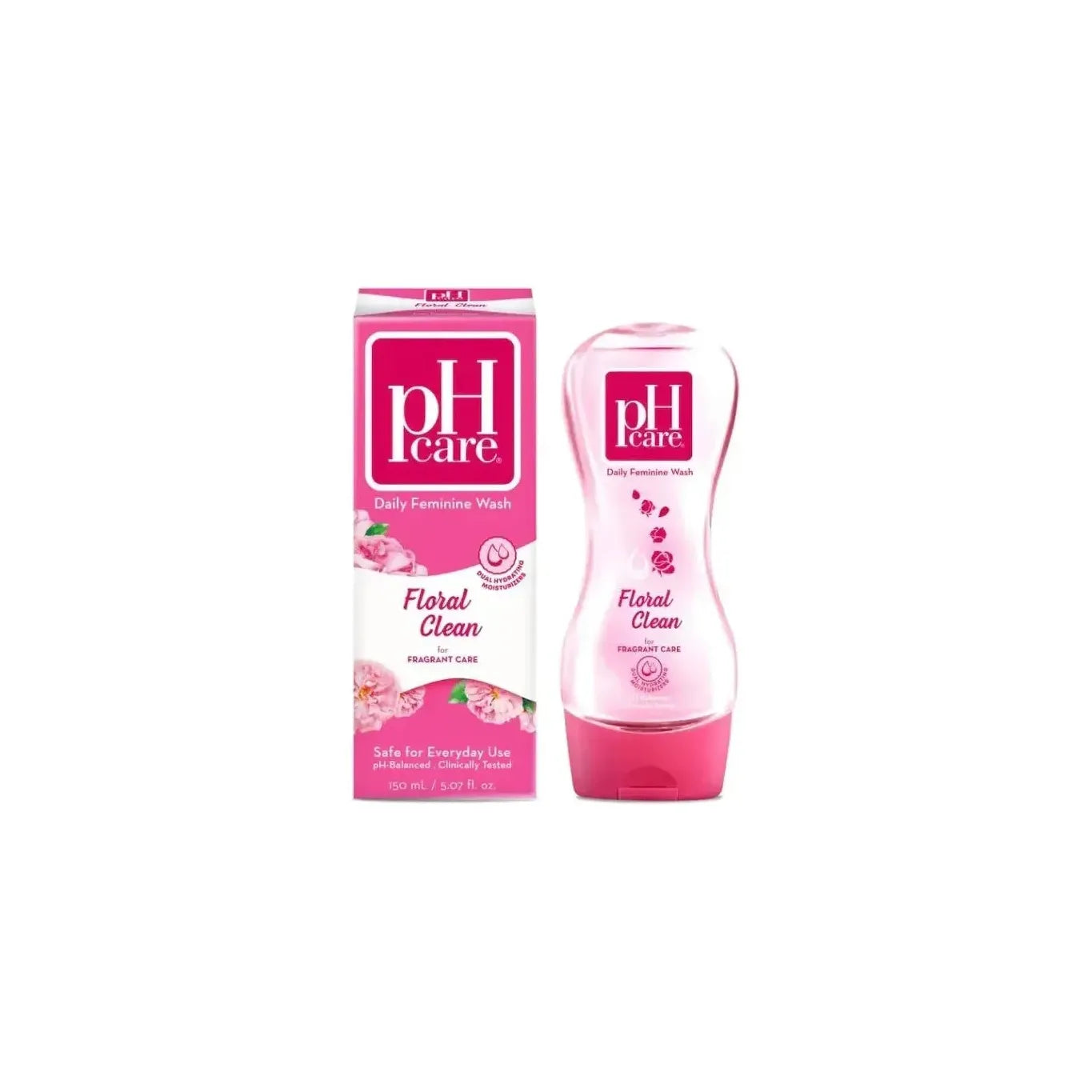 PH Care Intimate Wash Pink Floral Clean 150ml - Golden Buffalo Grocery Store