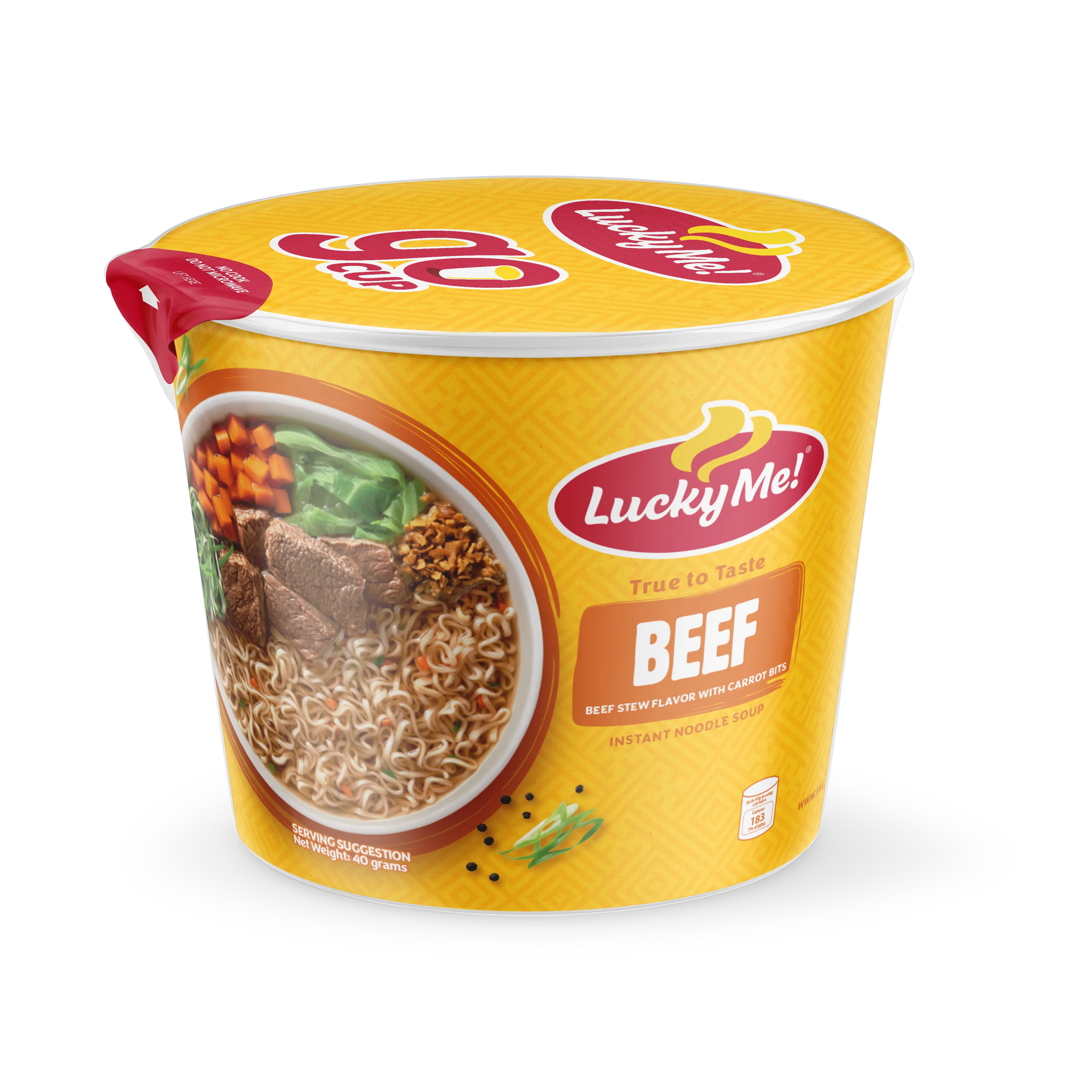 Lucky Me Mini Cup Beef 40g