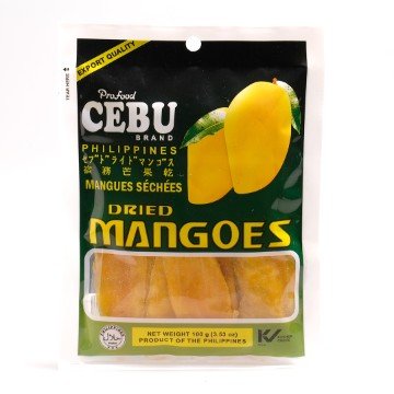 Profood Cebu Brands Dried Food Mango 100g - Golden Buffalo Grocery Store