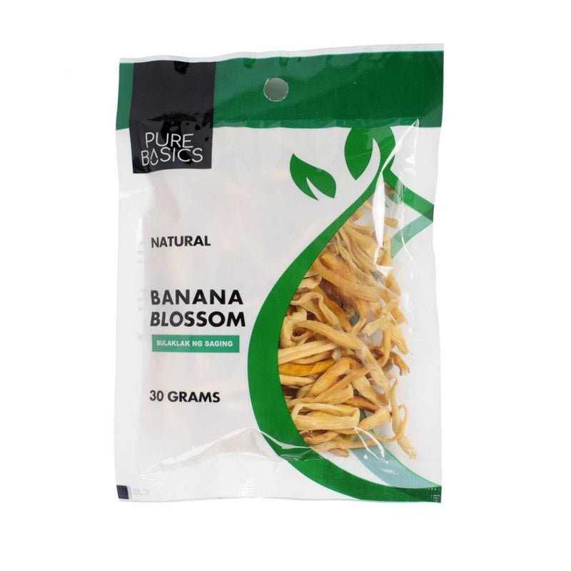 Pure Basics Natural Banana Blossom 30g - Golden Buffalo Grocery Store