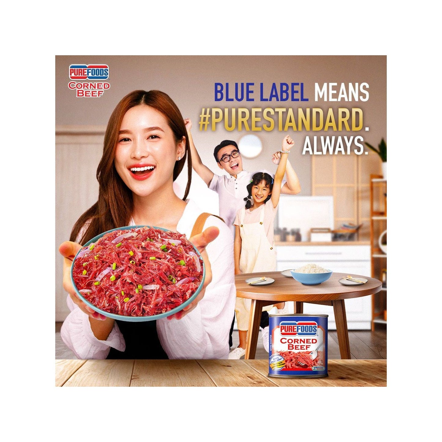 Purefoods Corned Beef 210g - Golden Buffalo Grocery Store