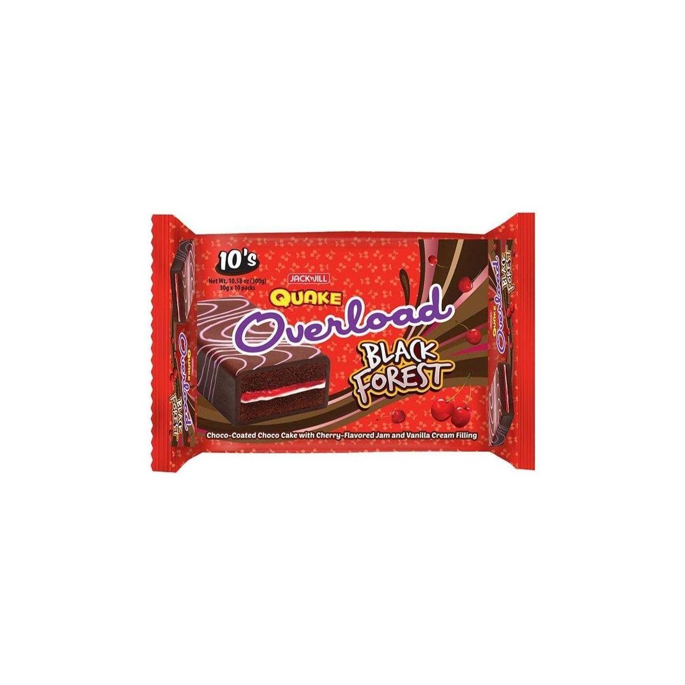 Quake Overload Black Forest 300g - Golden Buffalo Grocery Store