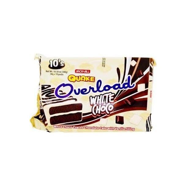 Quake Overload White Choco 300g - Golden Buffalo Grocery Store