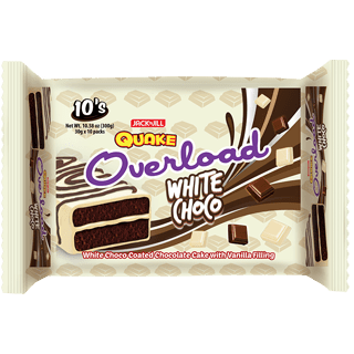 Quake Overload White Choco 300g - Golden Buffalo Grocery Store