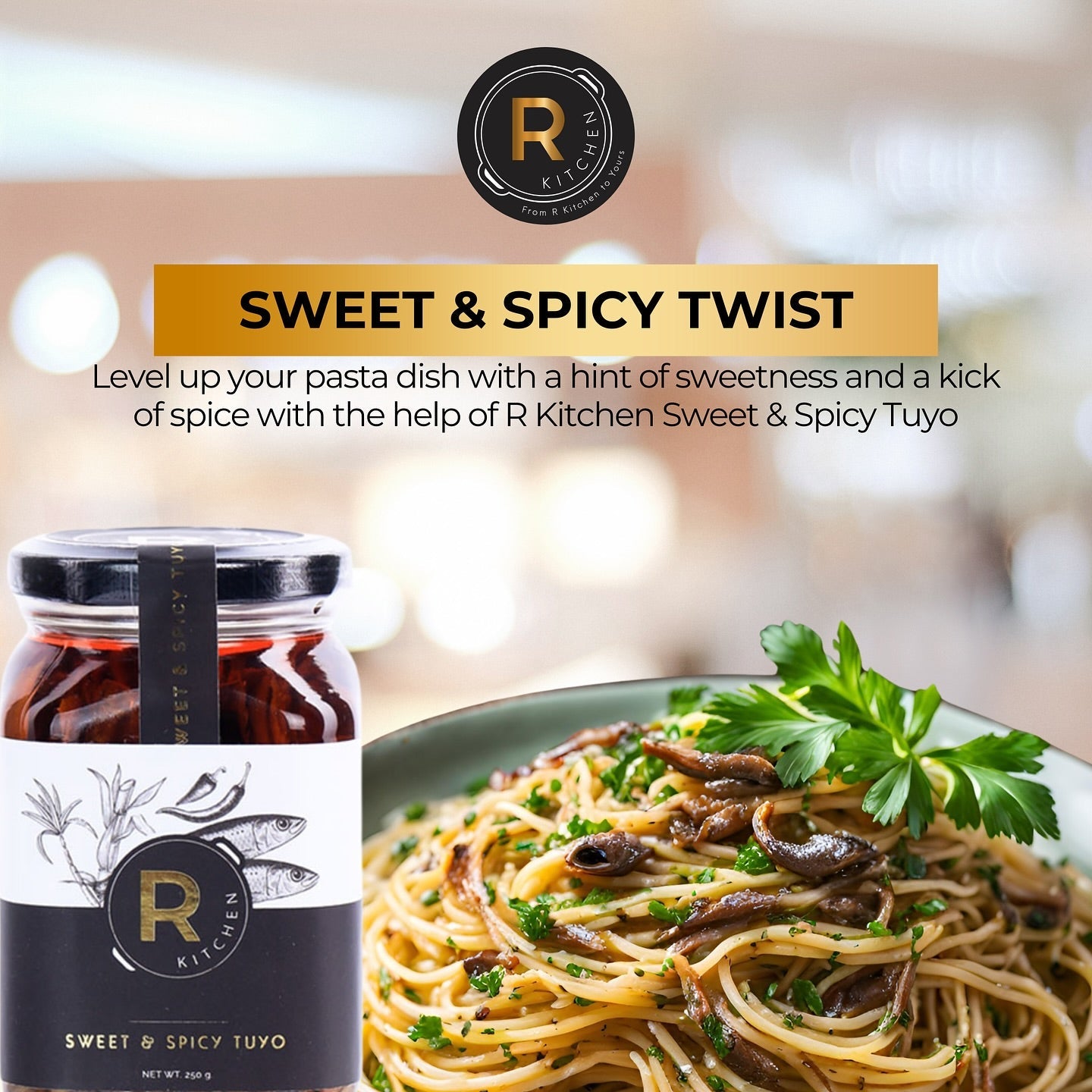 R Kitchen Sweet & Spicy Tuyo 250g - Golden Buffalo Grocery Store