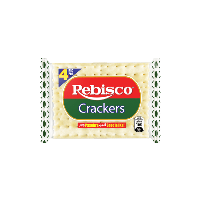 Rebisco Plain Crackers 10p - Golden Buffalo Grocery Store