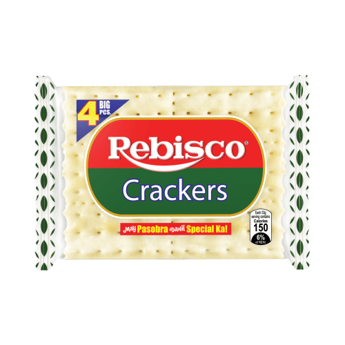Rebisco Plain Crackers 10p - Golden Buffalo Grocery Store