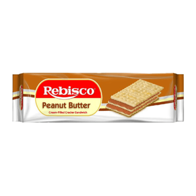 Rebisco Sandwich - Peanut Butter 330g - Golden Buffalo Grocery Store