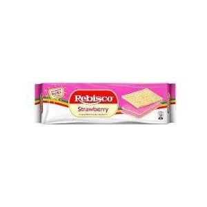 Rebisco Strawberry Cream Filled Cracker Sandwich - Golden Buffalo Grocery Store