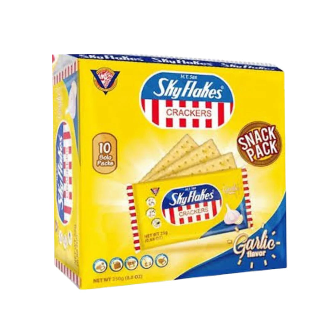 M.Y San Skyflakes Snack Pack Garlic 250g