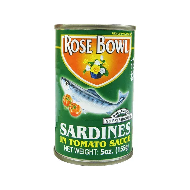 Rose Bowl Sardines In Tomato Sauce 155g - Golden Buffalo Grocery Store