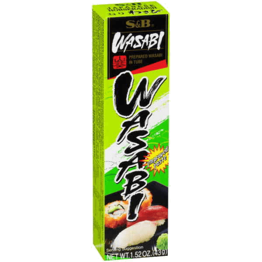 S& B Wasabi In Tube 43g - Golden Buffalo Grocery Store