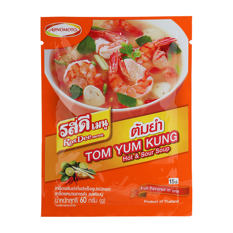 Ajinomoto Rosdee Tom Yum Kung Powder 60g