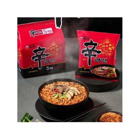 Nongshim Shin Ramyum Noodle Soup 5 pack 600g
