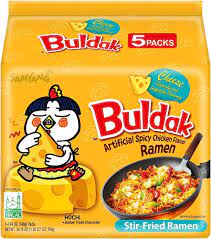 Samyang Hot Chicken Cheese Ramen 140gx5 - Golden Buffalo Grocery Store