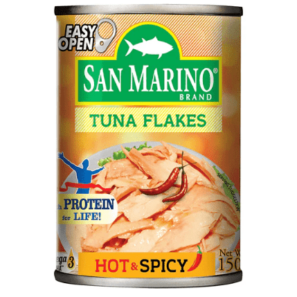 San Marino Tuna Flakes Hot & Spicy 150g - Golden Buffalo Grocery Store