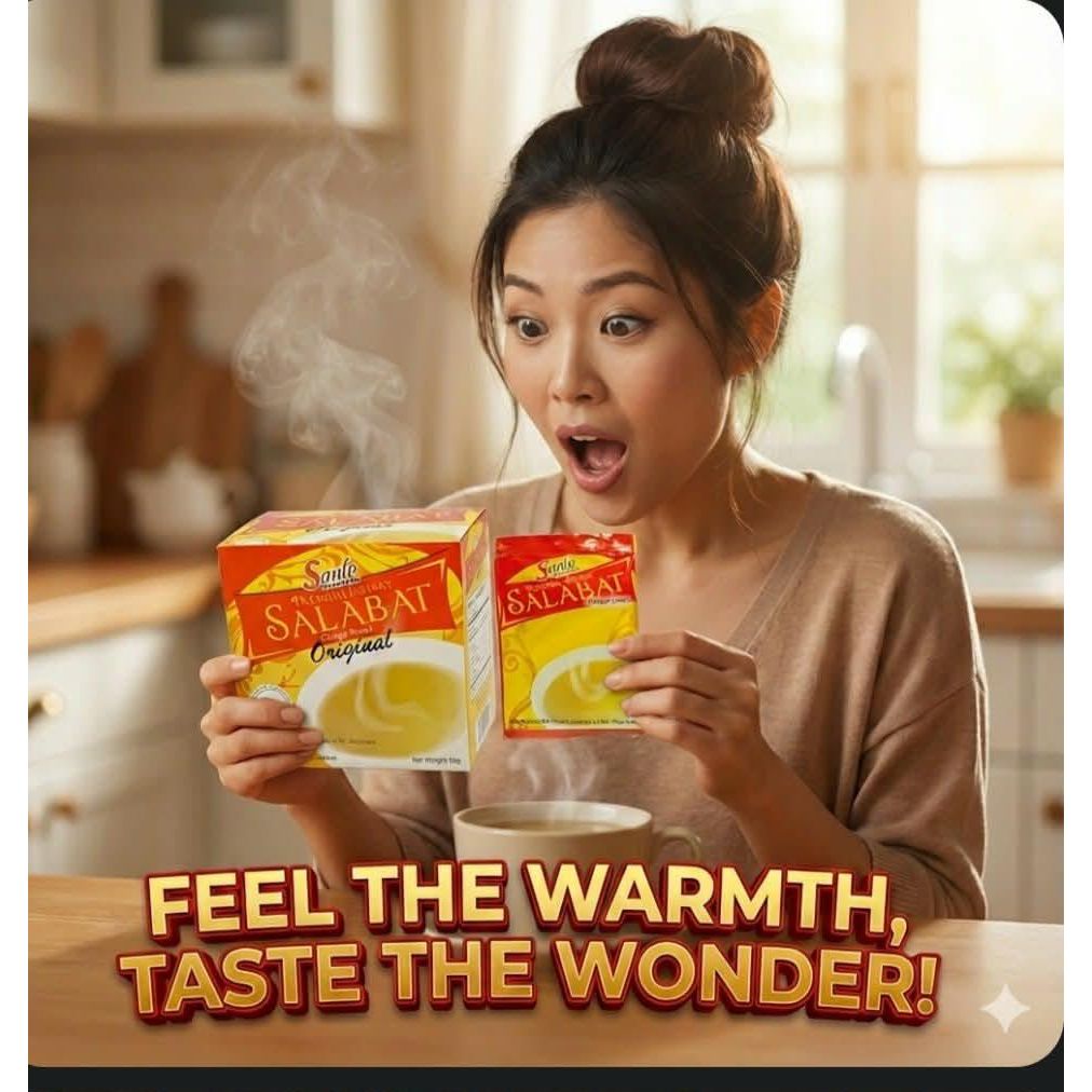 Sanlo Premium Instant Ginger Tea Salabat 75g - Golden Buffalo Grocery Store