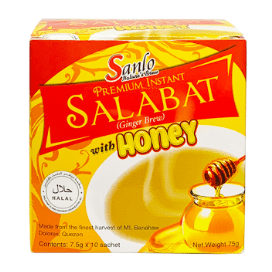 Sanlo Premium Instant Ginger Tea Salabat with Honey 75g - Golden Buffalo Grocery Store