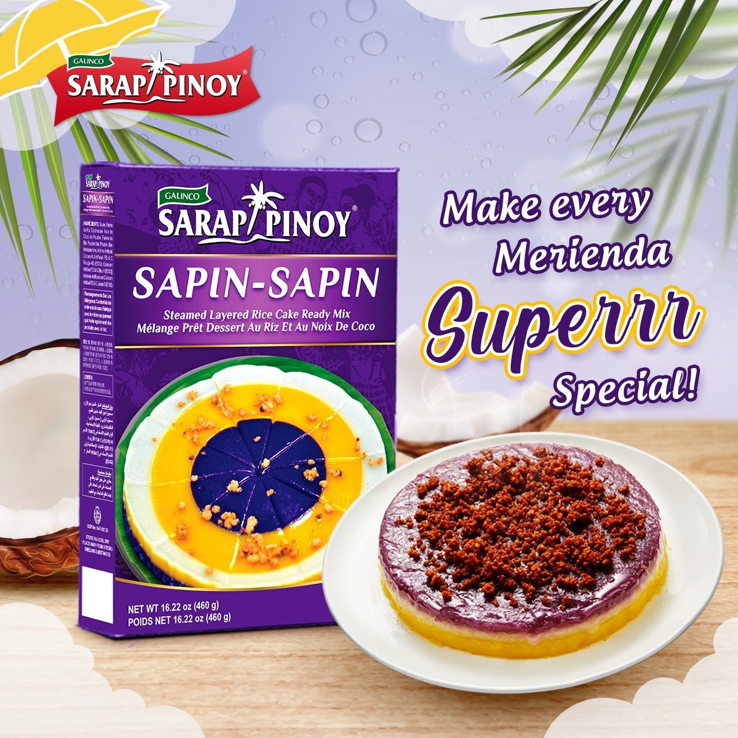Sarap Pinoy Sapin Sapin 460g - Golden Buffalo Grocery Store