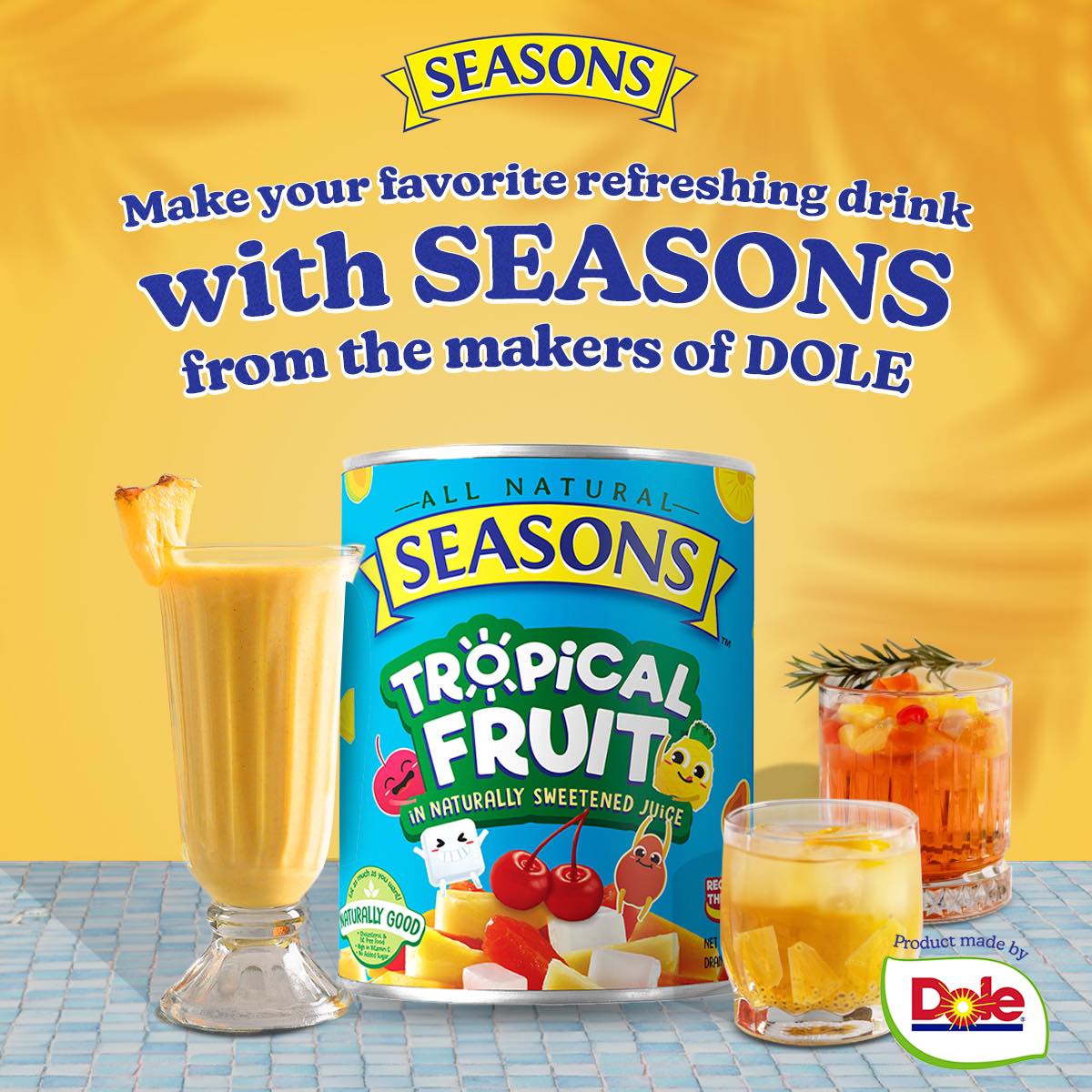 Seasons Tropical Fruit Mix 822g - Golden Buffalo Grocery Store