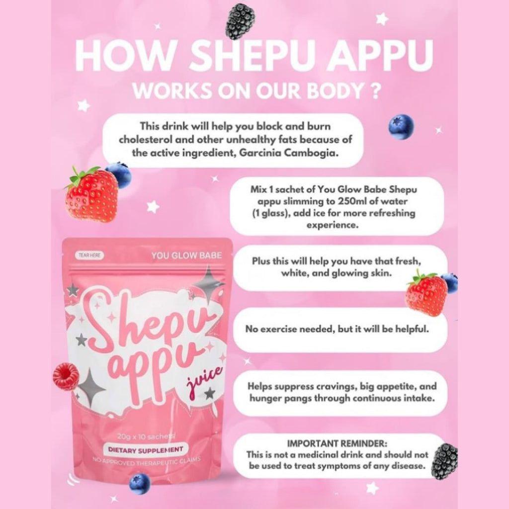 Shepu Appu Juice 15g x 10 - Golden Buffalo Grocery Store