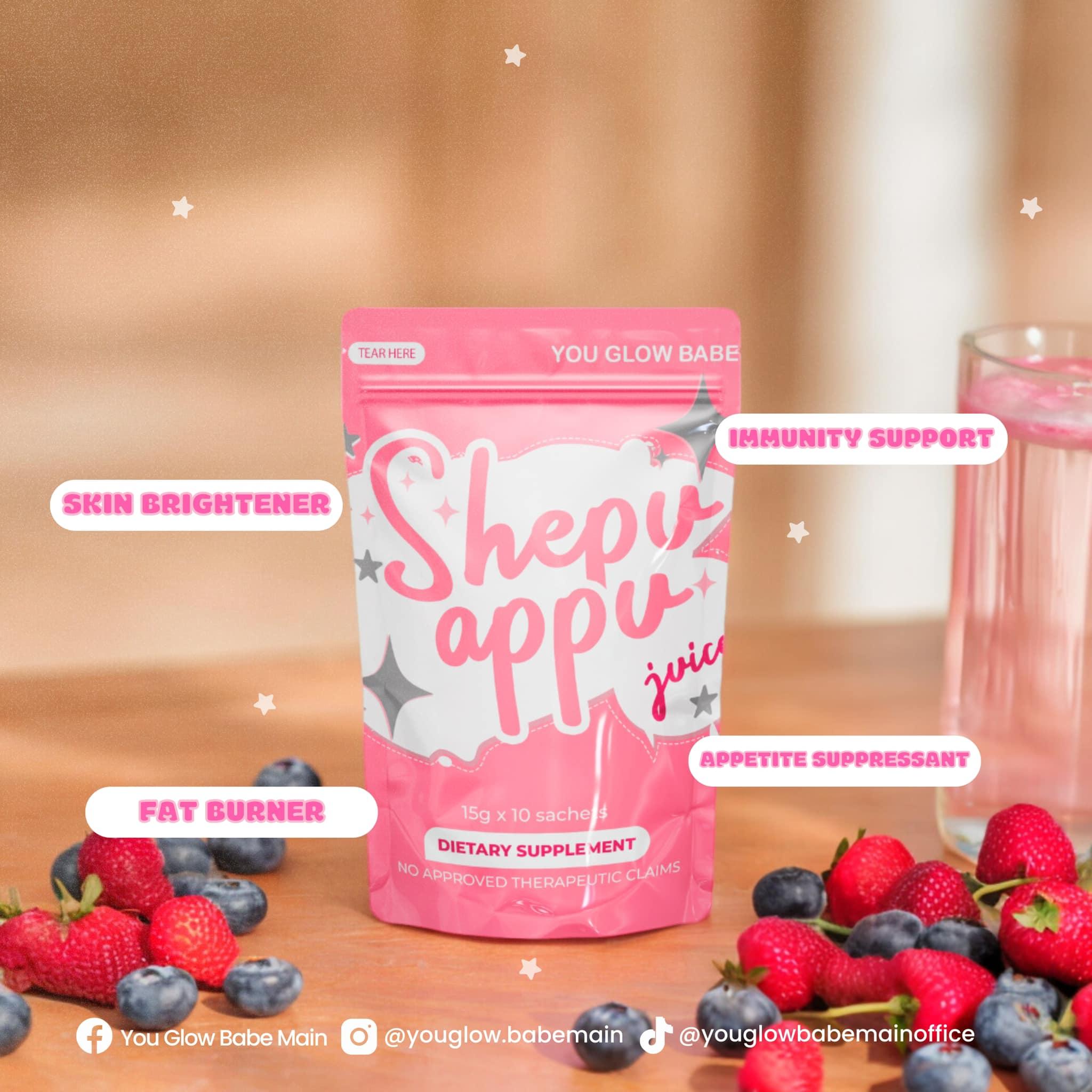 Shepu Appu Juice 15g x 10 - Golden Buffalo Grocery Store